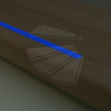 Antislip strip glow in the dark